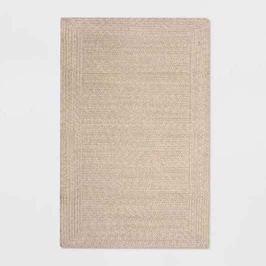 5x7 Feet Beige Ivory Natural Tan Outdoor Area Rug